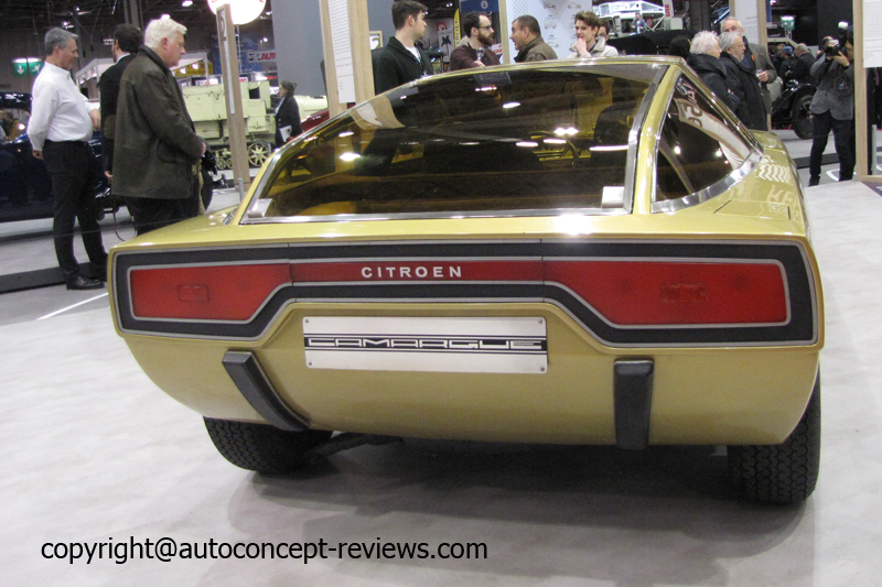 Bertone Camargue Project on Citroen GS elements 1972 